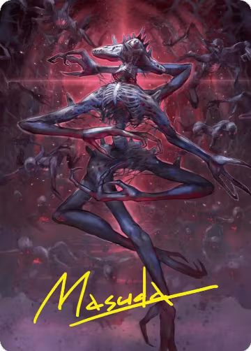 Overlord of the Balemurk Art Card (Gold-Stamped Signature) (47), Art Series: Duskmourn: House of Horror — Magic card price