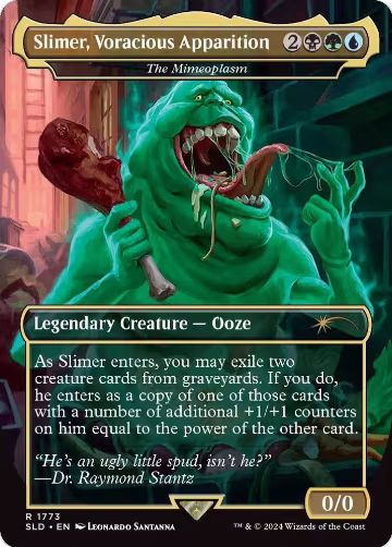 Slimer, Voracious Apparition - The Mimeoplasm (1773), Secret Lair Drop Series — Magic card price