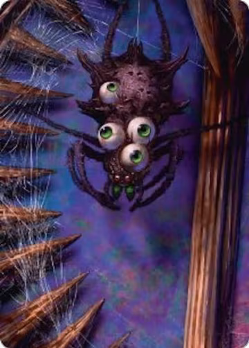 Spider Art Card (54), Art Series: Duskmourn: House of Horror — Magic card price