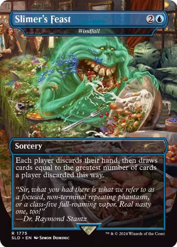 Slimer's Feast - Windfall (1775), Secret Lair Drop Series — Magic card price