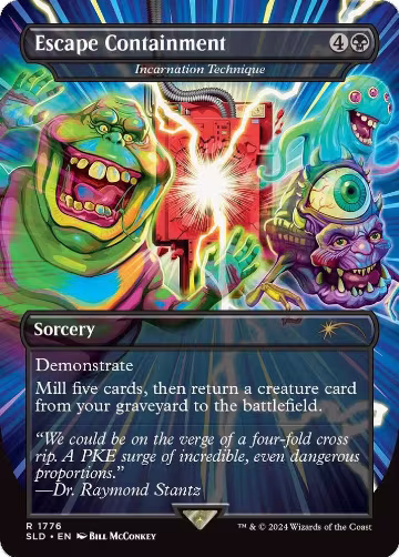 Escape Containment - Incarnation Technique (1776), Secret Lair Drop Series — Magic card price