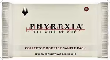 Phyrexia: All Will Be One - Collector Booster Sample Pack, Phyrexia: All Will Be One — Magic sealed product price