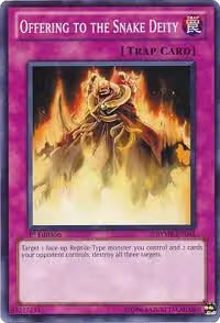 Offering to the Snake Deity (RYMP-EN085), Ra Yellow Mega Pack — Yu-Gi-Oh! card price