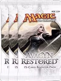 Avacyn Restored - 3x Booster Packs (draft set), Avacyn Restored — Magic sealed product price