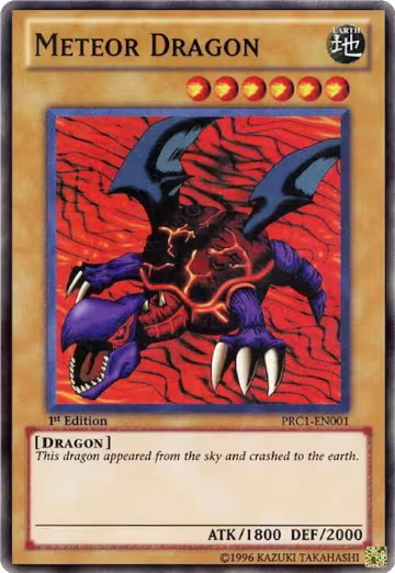Meteor Dragon (PRC1-EN001), 2012 Premium Collection Tin — Yu-Gi-Oh! card price