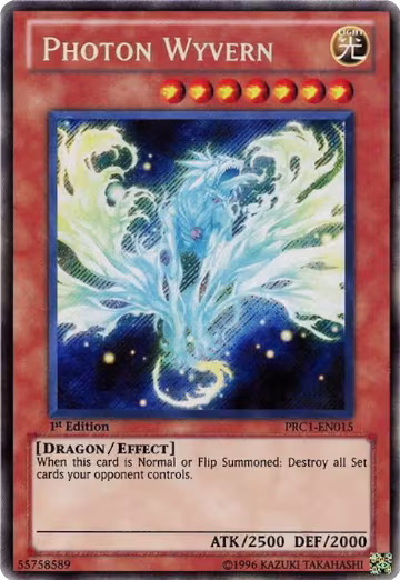 Photon Wyvern (PRC1-EN015), 2012 Premium Collection Tin — Yu-Gi-Oh! card price