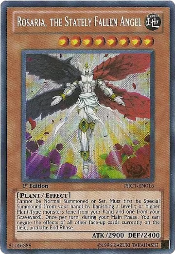 Rosaria, the Stately Fallen Angel (PRC1-EN016), 2012 Premium Collection Tin — Yu-Gi-Oh! card price