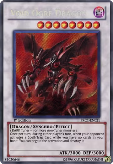 Void Ogre Dragon (PRC1-EN021) — card price