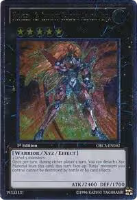 Number 12: Crimson Shadow Armor Ninja (UTR) (ORCS-EN042), Order of Chaos — Yu-Gi-Oh! card price