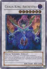 Chaos King Archfiend (UTR) (TSHD-EN041), The Shining Darkness — Yu-Gi-Oh! card price