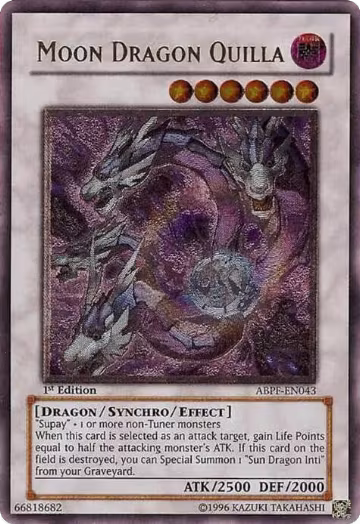 Moon Dragon Quilla (UTR) (ABPF-EN043), Absolute Powerforce — Yu-Gi-Oh! card price