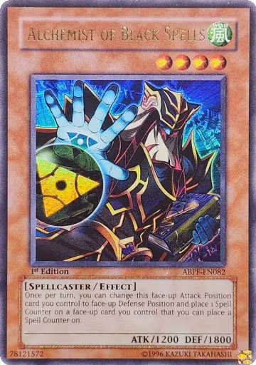 Alchemist of Black Spells (UTR) (ABPF-EN082), Absolute Powerforce — Yu-Gi-Oh! card price