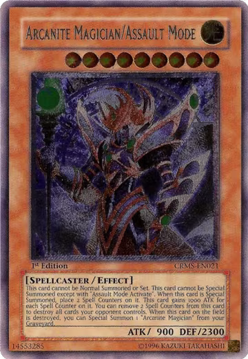 Arcanite Magician/Assault Mode (UTR) (CRMS-EN021), Crimson Crisis — Yu-Gi-Oh! card price