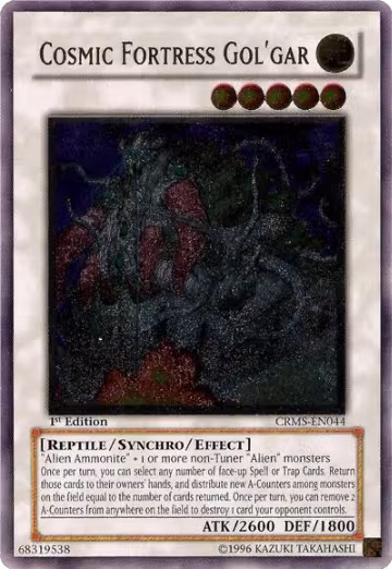 Cosmic Fortress Gol'Gar (UTR) (CRMS-EN044) — card price