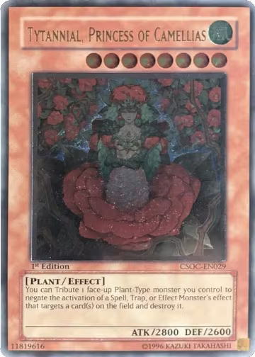 Tytannial, Princess of Camellias (UTR) (CSOC-EN029) — card price
