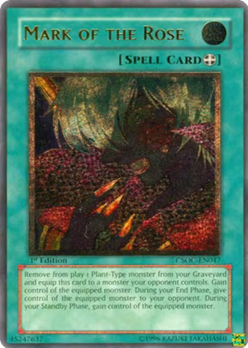 Mark of the Rose (UTR) (CSOC-EN047), Crossroads of Chaos — Yu-Gi-Oh! card price
