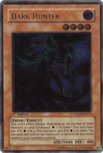 Dark Hunter (UTR) (TDGS-EN033), The Duelist Genesis — Yu-Gi-Oh! card price