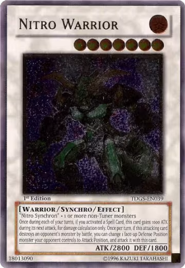 Nitro Warrior (UTR) (TDGS-EN039) — card price