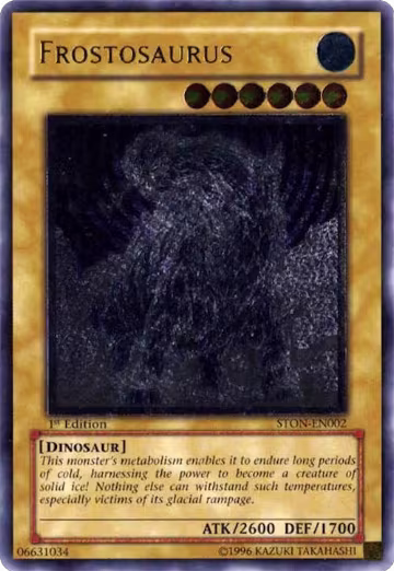 Frostosaurus (UTR) (STON-EN002), Strike of Neos — Yu-Gi-Oh! card price