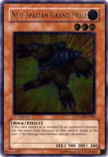 Neo-Spacian Grand Mole (UTR) (STON-EN005), Strike of Neos — Yu-Gi-Oh! card price