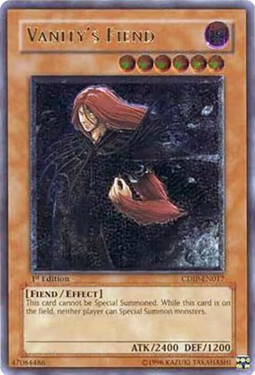 Vanity's Fiend (UTR) (CDIP-EN017) — card price