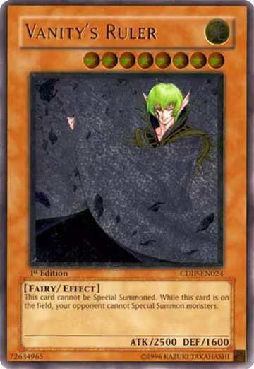Vanity's Ruler (UTR) (CDIP-EN024) — card price