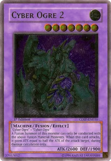 Cyber Ogre 2 (UTR) (CDIP-EN036), Cyberdark Impact — Yu-Gi-Oh! card price