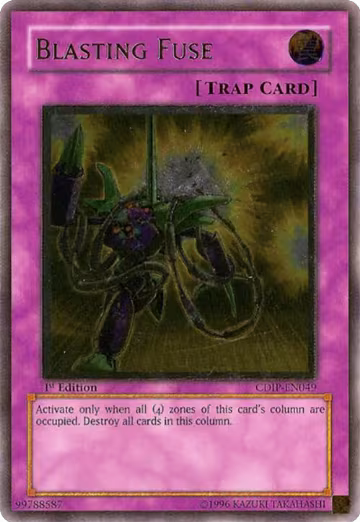 Blasting Fuse (UTR) (CDIP-EN049), Cyberdark Impact — Yu-Gi-Oh! card price