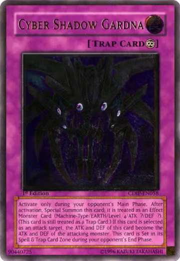 Cyber Shadow Gardna (UTR) (CDIP-EN058), Cyberdark Impact — Yu-Gi-Oh! card price