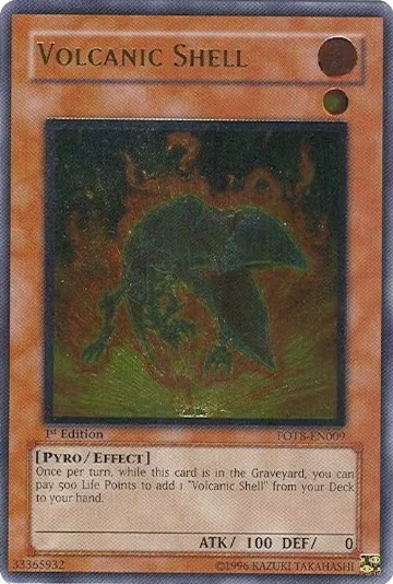 Volcanic Shell (UTR) (FOTB-EN009), Force of the Breaker — Yu-Gi-Oh! card price