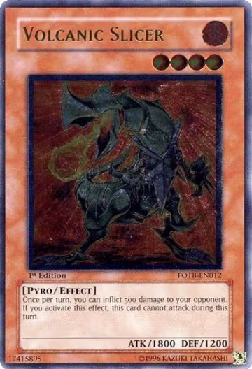 Volcanic Slicer (UTR) (FOTB-EN012), Force of the Breaker — Yu-Gi-Oh! card price