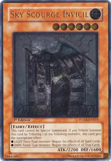 Sky Scourge Invicil (UTR) (FOTB-EN023), Force of the Breaker — Yu-Gi-Oh! card price