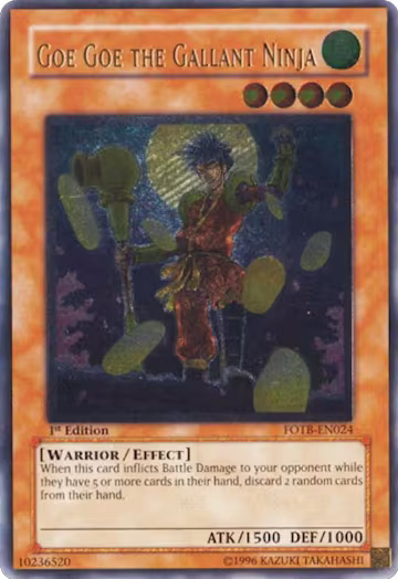 Goe Goe the Gallant Ninja (UTR) (FOTB-EN024), Force of the Breaker — Yu-Gi-Oh! card price