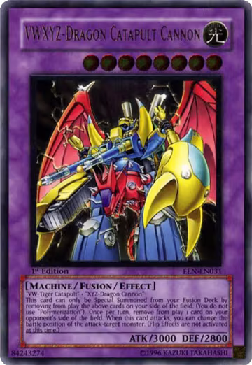 VWXYZ-Dragon Catapult Cannon (UTR) (EEN-EN031), Elemental Energy — Yu-Gi-Oh! card price