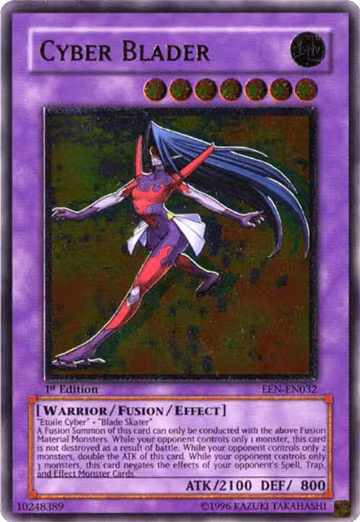 Cyber Blader (UTR) (EEN-EN032), Elemental Energy — Yu-Gi-Oh! card price