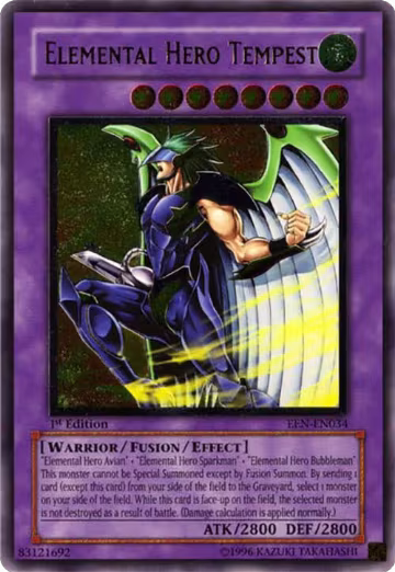 Elemental Hero Tempest (UTR) (EEN-EN034) — card price