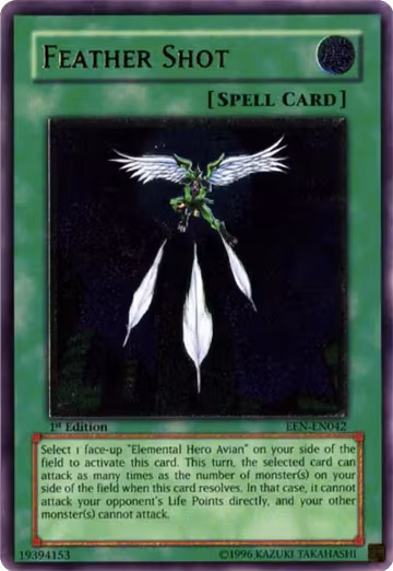 Feather Shot (UTR) (EEN-EN042), Elemental Energy — Yu-Gi-Oh! card price