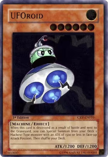 UFOroid (UTR) (CRV-EN010), Cybernetic Revolution — Yu-Gi-Oh! card price