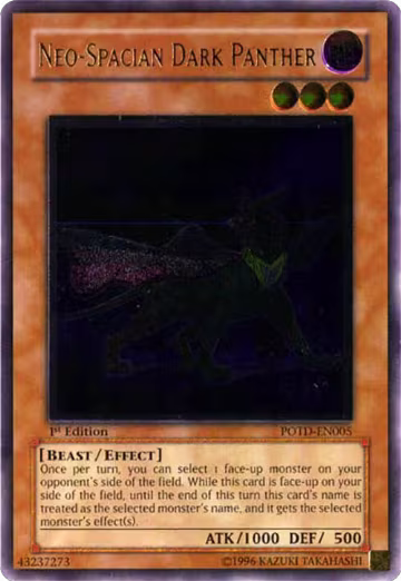 Neo-Spacian Dark Panther (UTR) (POTD-EN005), Power of the Duelist — Yu-Gi-Oh! card price