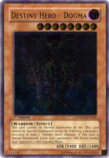 Destiny Hero - Dogma (UTR) (POTD-EN014) — card price