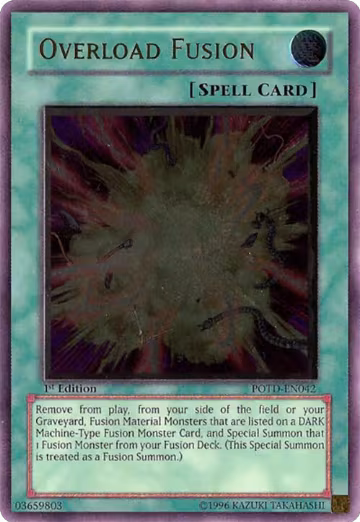 Overload Fusion (UTR) (POTD-EN042), Power of the Duelist — Yu-Gi-Oh! card price