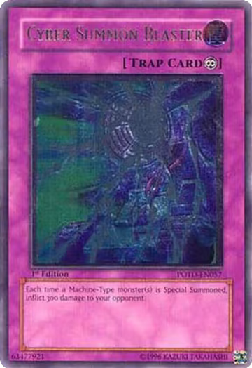 Cyber Summon Blaster (UTR) (POTD-EN057), Power of the Duelist — Yu-Gi-Oh! card price