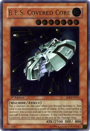 B.E.S. Covered Core (UTR) (SOI-EN013), Shadow of Infinity — Yu-Gi-Oh! card price