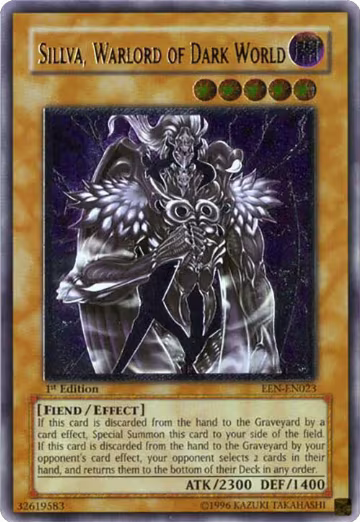 Sillva, Warlord of Dark World (UTR) (EEN-EN023), Elemental Energy — Yu-Gi-Oh! card price