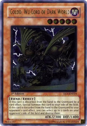 Goldd, Wu-Lord of Dark World (UTR) (EEN-EN024), Elemental Energy — Yu-Gi-Oh! card price