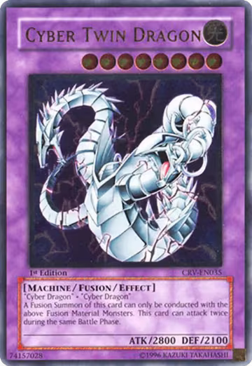 Cyber Twin Dragon (UTR) (CRV-EN035) — card price
