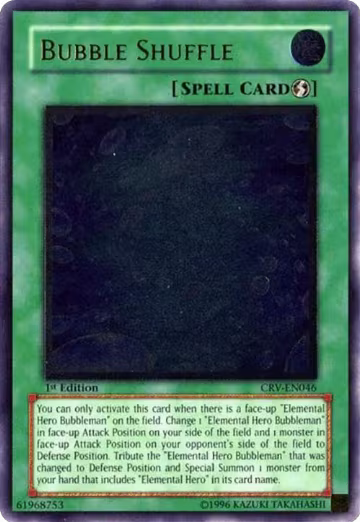 Bubble Shuffle (UTR) (CRV-EN046), Cybernetic Revolution — Yu-Gi-Oh! card price