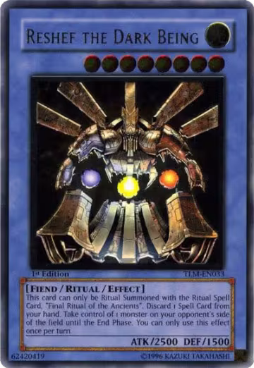 Reshef the Dark Being (UTR) (TLM-EN033), The Lost Millennium — Yu-Gi-Oh! card price
