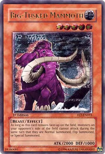 Big-Tusked Mammoth (UTR) (FET-EN015), Flaming Eternity — Yu-Gi-Oh! card price