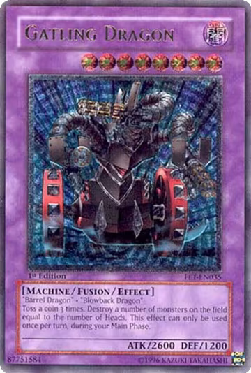 Gatling Dragon (UTR) (FET-EN035) — card price